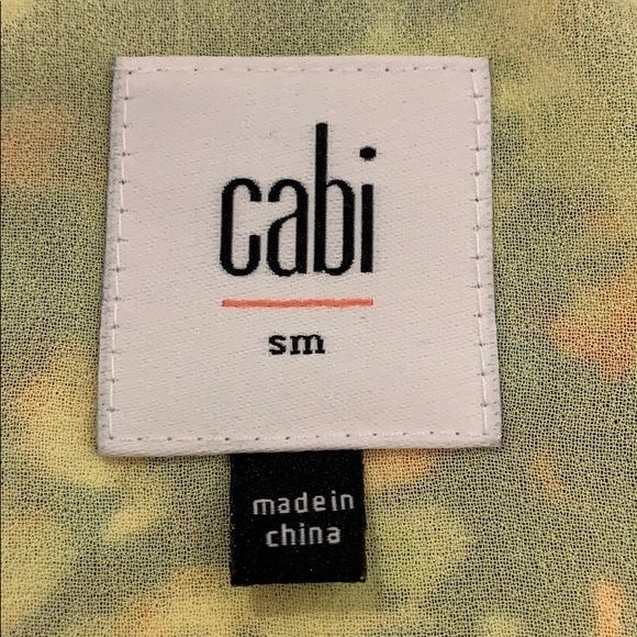 Cabi Positano Layered Floral Tank Top size Small - Picture 5 of 5